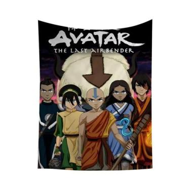 Imagem de Tapeçaria De Parede Floral Hippie Avatar: a Lenda De Aang Decoração De