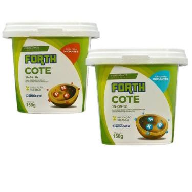 Imagem de Adubo Fertilizante Forth Plus Osmocote Cote 15-09-12 150g e Adubo Fert