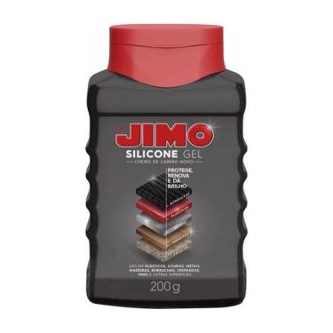 Imagem de Silicone Gel para Interiores Automotivos Carro Novo Limpa, Protege e Dá Brilho 200G Jimo