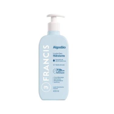 Imagem de Loção Hidratante FRANCIS Algodão com Manteiga de Karité 400ml