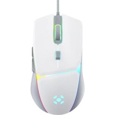 Imagem de Mouse Gamer Fortrek Crusader 12800DPI Branco