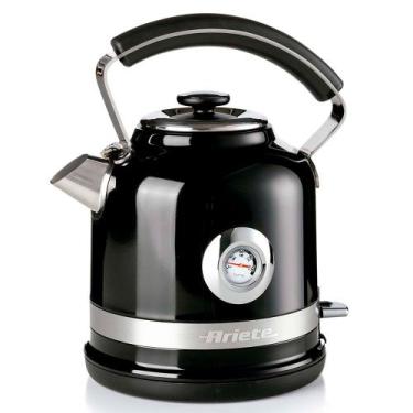 Imagem de Chaleira Elétrica Ariete Moderna Preta com Base 360 Graus 1,7L - 2854,