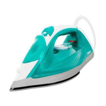 Imagem de Ferro De Passar A Vapor Philco 320ml Base Cerâmica PFV71 220V, Verde e