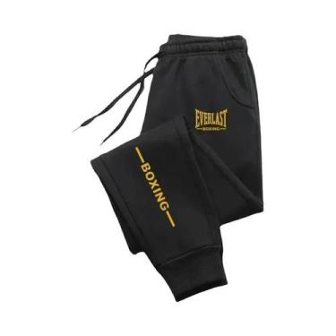 Imagem de Calças De Corrida E Jogging Em Fleece Para Homens E Mulheres, Estampad