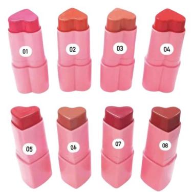 Imagem de Blush Stick Coração LN02240 A e B - Lua&Neve, 01