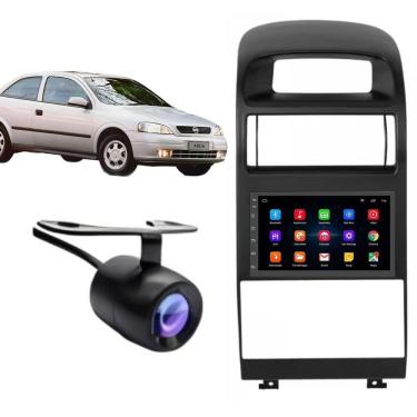 Imagem de Central Multimídia Automotiva Android Auto Tela 7 Touch Screen IPS com Bluetooth Wi-Fi GPS USB para Chevrolet Astra 1998