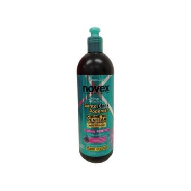 Imagem de Creme Para Pentear Novex Santo Black Poderoso 500Ml - Neutrox