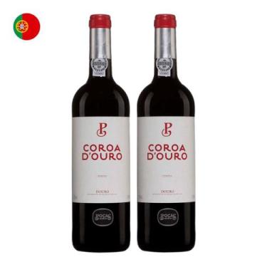 Imagem de Kit 2 Vinhos Poças Coroa D' Ouro Tinto Portugal 750ml