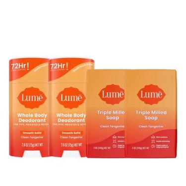 Imagem de Pacote de desodorante e sabonete Lume Whole Body 75mL 72h Odor Control