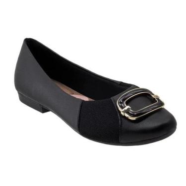 Imagem de Sapatilha usaflex feminina  mm0104, Preto, 35