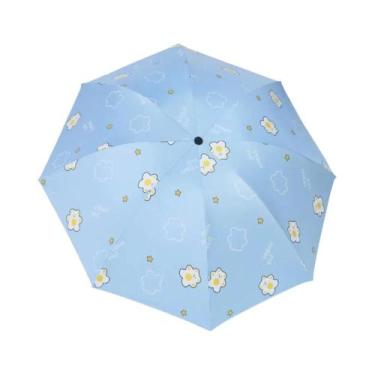 Imagem de Guarda-chuva Mini Portátil Resistente Ao Vento Com Proteção UV, Sombri