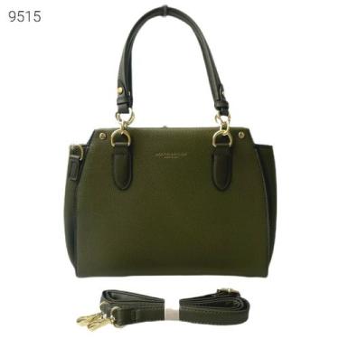 Imagem de Bolsa Feminina de Ombro e Transversal Leve com Bolsos e Divisões 9515 