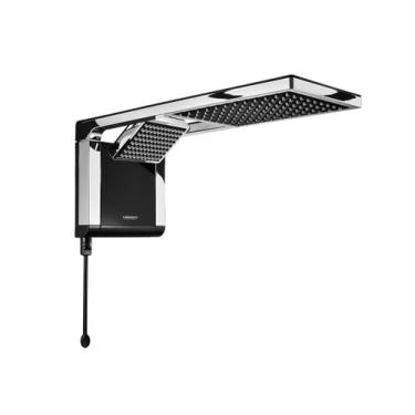 Imagem de Chuveiro Lorenzetti Acqua Duo Flex preto/cromado 127V 5500, 110V