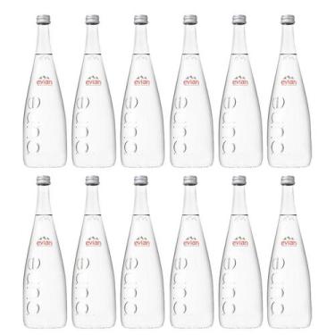 Imagem de Água mineral evian sem gás vidro 750ml pack c/12 unid