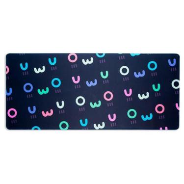 Imagem de Mousepad Dazz Hybrid Deskmat UwU OwO, Speed/Control, Extra G