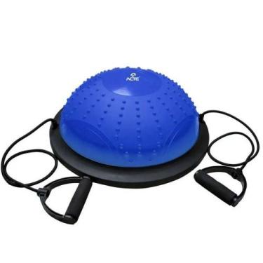 Imagem de Bosu Meia Bola Dome com Elásticos e Bomba Acte Sports