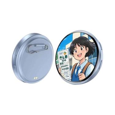 Imagem de Display Dinâmico HD Bluetooth Smart Pin Para E-Badge Com Controle Por 