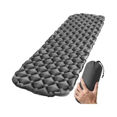 Imagem de Colchão Inflável Ultraleve Para Camping, Almofada De Ar, Tapete De Via