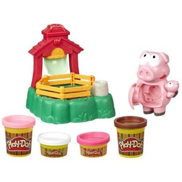 Imagem de Massinha Porquinhos Brincalhões Play-Doh - com Acessórios