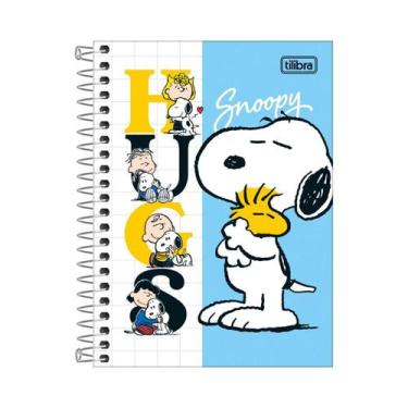 Imagem de Caderneta 1/8 Tilibra Snoopy 80fls 110x154mm, Estampa 1