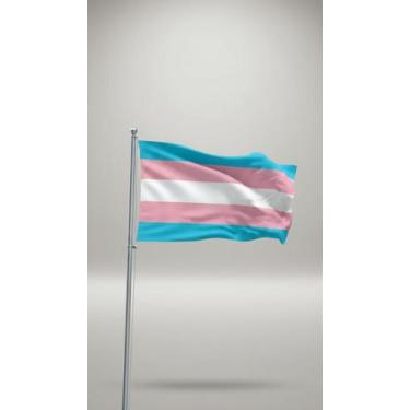 Imagem de Bandeira Trans Gênero Nylon 1,50x0,90m - Congratulations Store