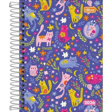 Imagem de Agenda 2026 Diaria Pepper Espiral Feminina M4 Tilibra 160 Fl, 2