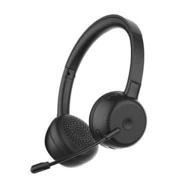Imagem de Headset Bluetooth Com Bateria Recarregável Via Cabo Usb-c Com Controle