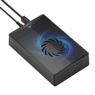 Imagem de Compartimento de disco rígido FIDECO USB 3.0 a SATA 3.5/2.5" com venti