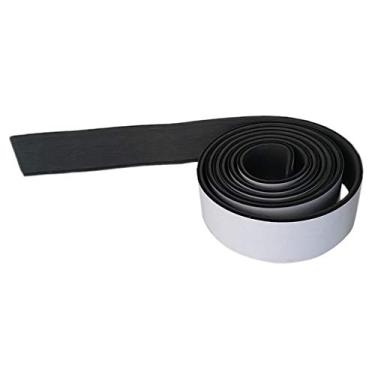 Imagem de LEIPUPA almofada de piso de barco antiderrapante, 94 x 2 pol. 6 mm de espessura espuma de EVA DIY teca tapete de tração deck aderência para iate marítimo SUP prancha de surfe, Dark Grey