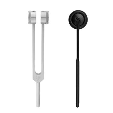 Imagem de Martelo Neuro Fisio Babinski + Diapasão 256 Hz BIC (Preto)