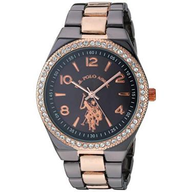 Imagem de Accutime U.S. Polo Assn. Relógio feminino, multicolorido, Multicor, Clássico
