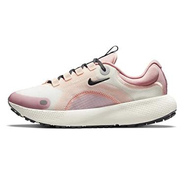 Imagem de Nike T nis de corrida feminino Escape Run Street, Vela/cinza fum escuro/rosa esmaltado, 9