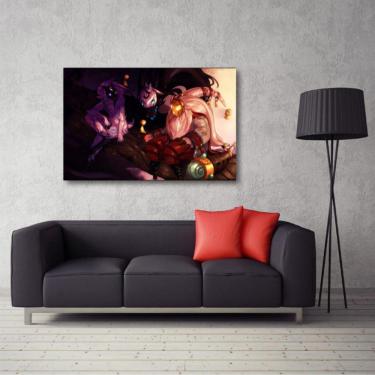 Imagem de Quadro decorativo - League Of Legends - Jogos - Tecido