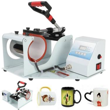 Imagem de Prensa Térmica Personalização de Canecas Long Drink Bivolt