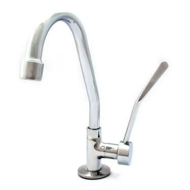 Imagem de Torneira De Metal Para Clínicas E Consultórios Com Haste