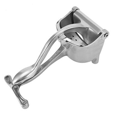 Imagem de Espremedor de frutas, espremedor de frutas, extrator de frutas anti gotejamento, operação manual de alumínio com bico de desvio triangular para cozinha doméstica