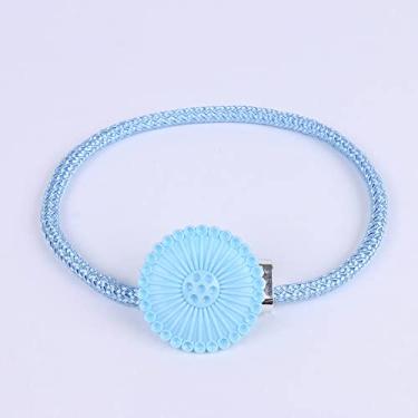 Imagem de Cinta acessórios de cortina de corda amarrada fivela de cortina suportes de cortina tiebacks, T3,2 PCS