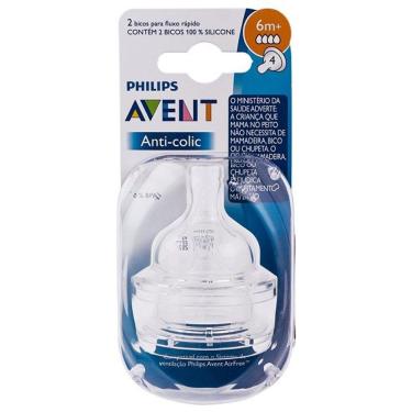 Imagem de Bico Avent Avn-2263 Mamadeira Clas Nac N04 C/2 Scf634/27