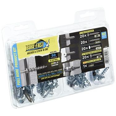 Imagem de Hillman 377637 Borefast Chumbadores para Gesso Prata