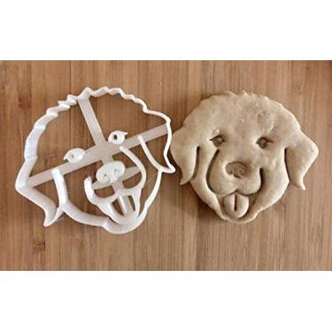 Imagem de Ótimo cortador de biscoito Pyrenees e cortador de petiscos para cães – rosto de cachorro