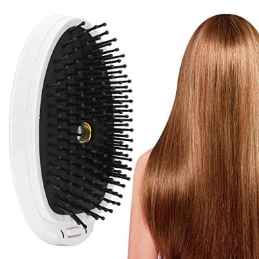 Escova de cabelo redonda, escova de cabelo ondulada profissional com rolo  de cabelo liso pente de cabelo ferramentas de cabeleireiro escovas de cabelo  de secagem para mulheres com cabelo fino grosso ou