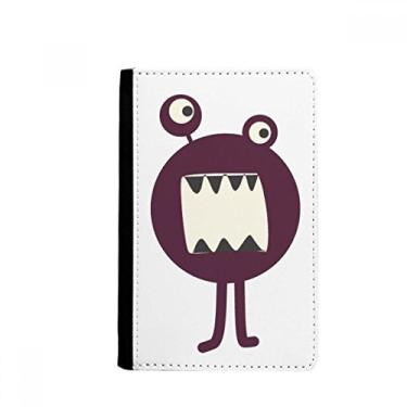 Imagem de Porta-passaporte Universo e Monstro Alienígena Notecase Burse Carteira Capa Cartão, Multicolor