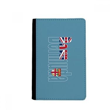 Imagem de Porta-passaporte com nome da bandeira do país Bermudas, capa para carteira de bolso, Multicolorido.