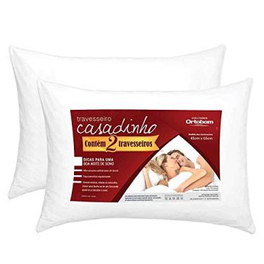 Imagem de Travesseiro Casadinho - Ortobom Branco