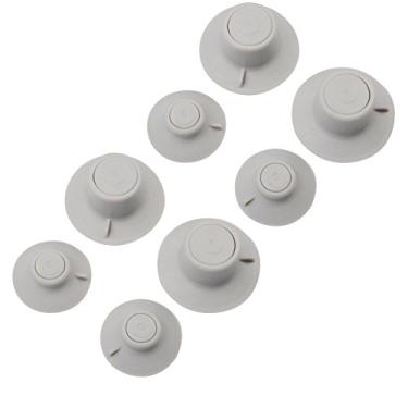 Imagem de Qunqi – Suporte de resfriamento de 8 peças para laptop, pés de borracha, suporte de redução de calor, refrigerador para notebook/laptop