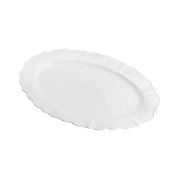Imagem de TRAVESSA PORCELANA OVAL FANCY BRANCO 28x19x3cm