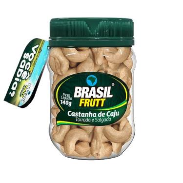 Imagem de Brasil Frutt Castanha de Caju Torrada e Salgada pote 140g
