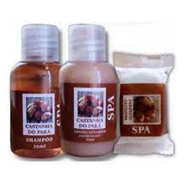 Imagem de  Combo Amenities Sabonete Shampoo E Cond 30ml - Hotel 50 Kit