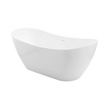 Imagem de Pingoo.casa, Banheira Freestanding Imersao Acrílico 170 cm Rutilo - Branco