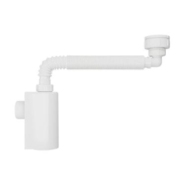 Imagem de Sifão Universal com Copo Blukit de Parede Branco